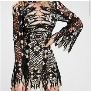 Free People Deco Lace Dress